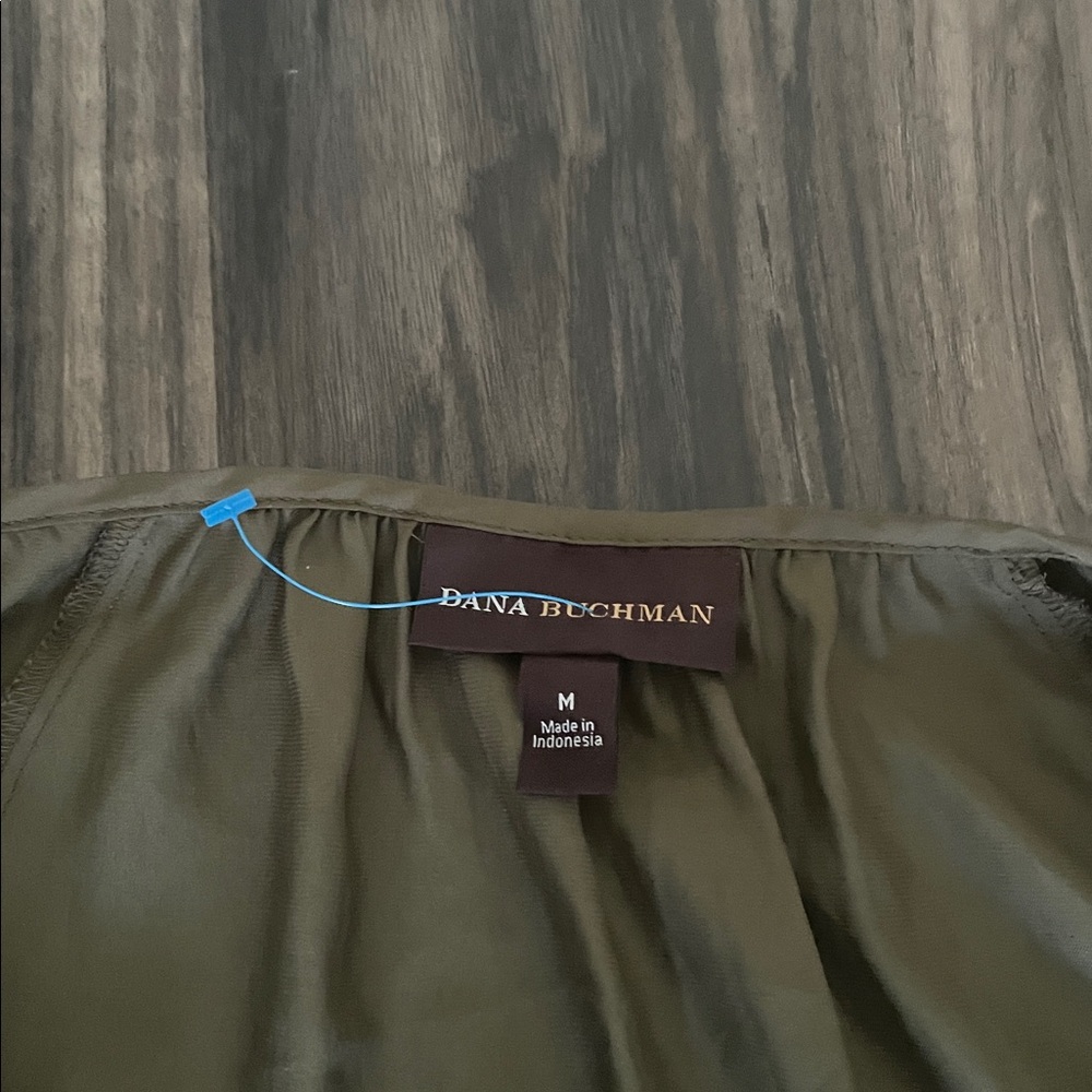 Dana Buchman Khaki Blouse